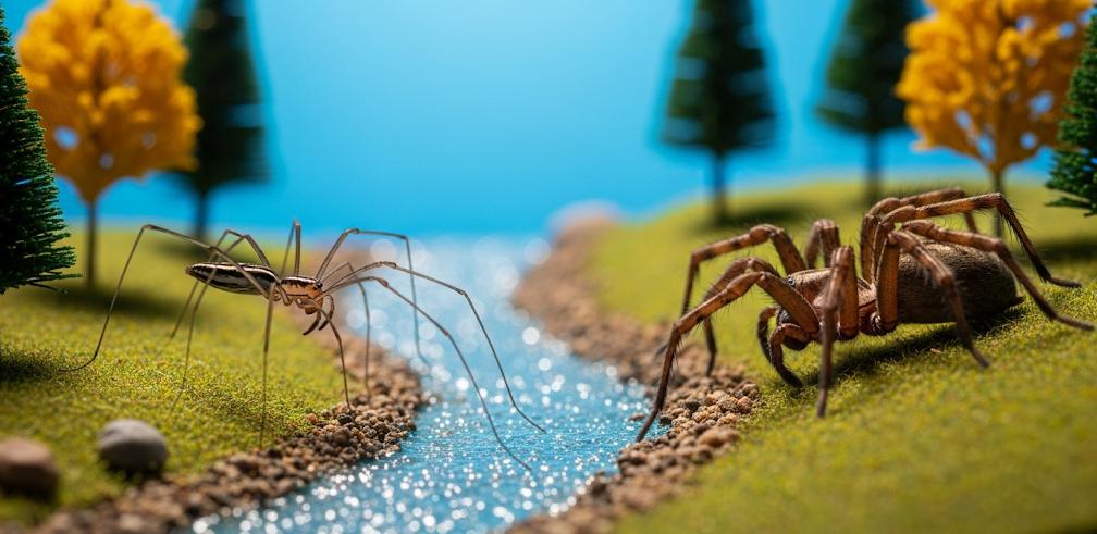 アシダカグモとの違いは？似ている蜘蛛との見分け方