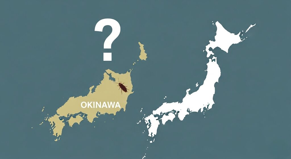 沖縄にゴキブリはいない？その真実を解説