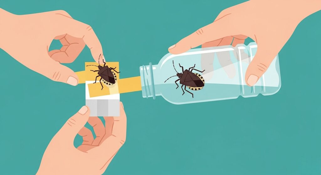 カメムシに酢をかけるとどうなる？その効果とは