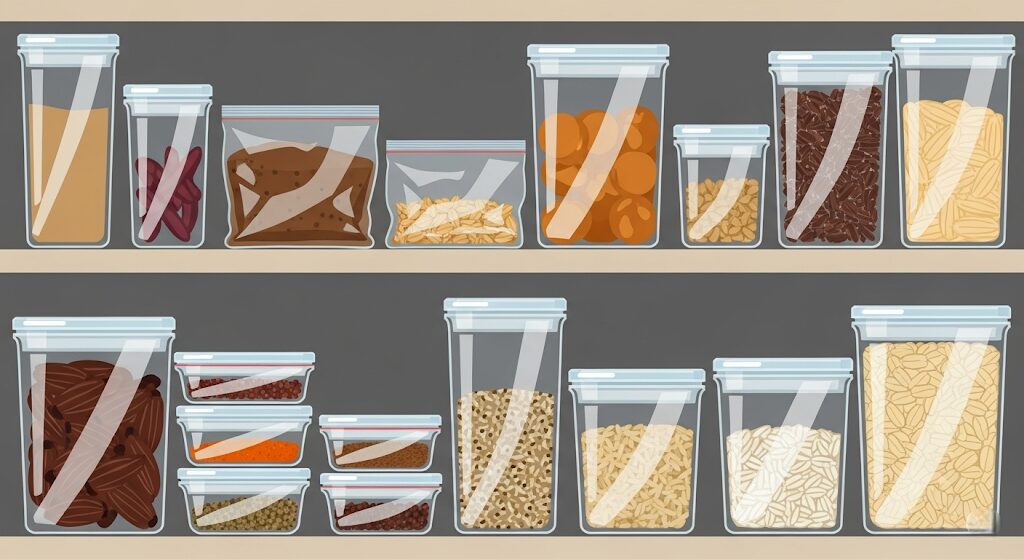 調味料や乾物はどうする？食品の完全な守り方
