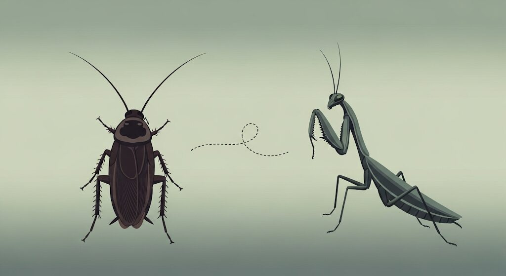 ゴキブリとカマキリが似てるのはなぜ？昆虫じゃない説も解説